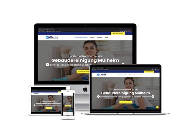 Webdesign Gebäudereinigung